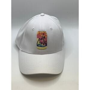LA CROIX Men's White Embroidered Logo Baseball Cap SZ OS